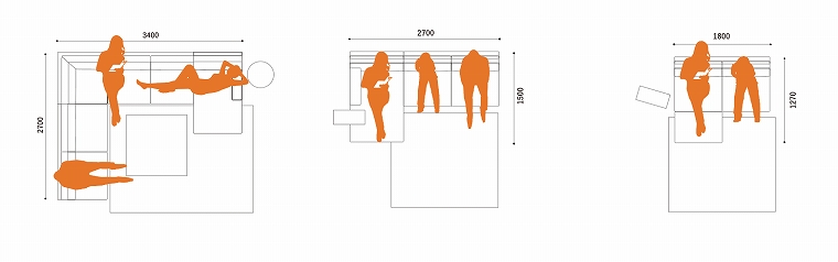 ソファ選びは使い方を考え、幅のサイズを決めることから