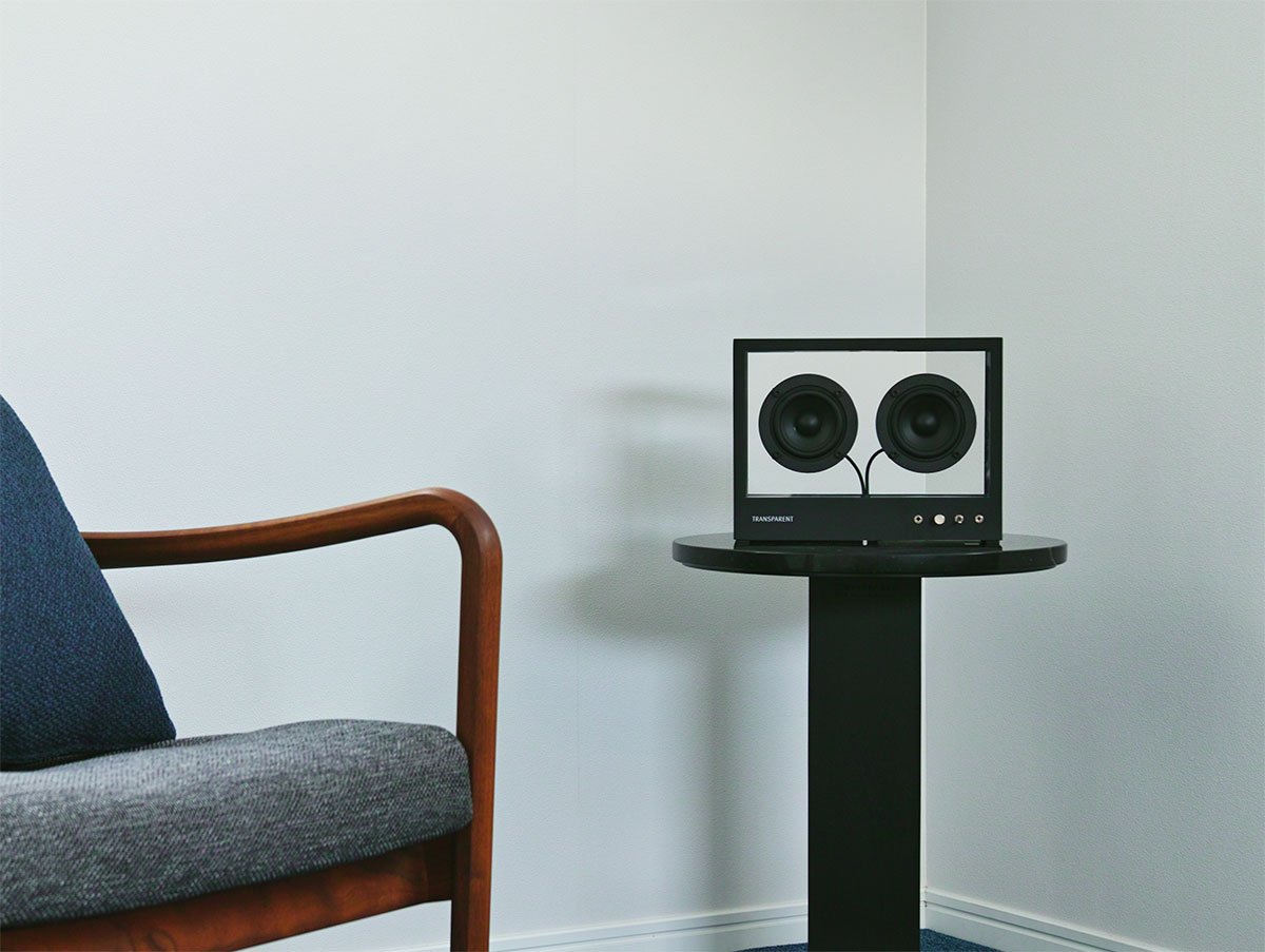 SMALL TRANSPARENT SPEAKER スモール トランスペアレント スピーカー2