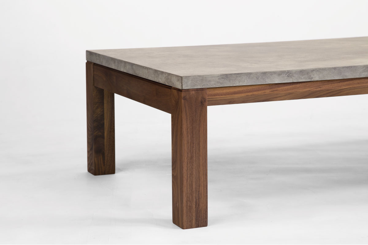 FolivorA | NOMBE kotatsu table(mortar) ウォールナット 140×70(cm)