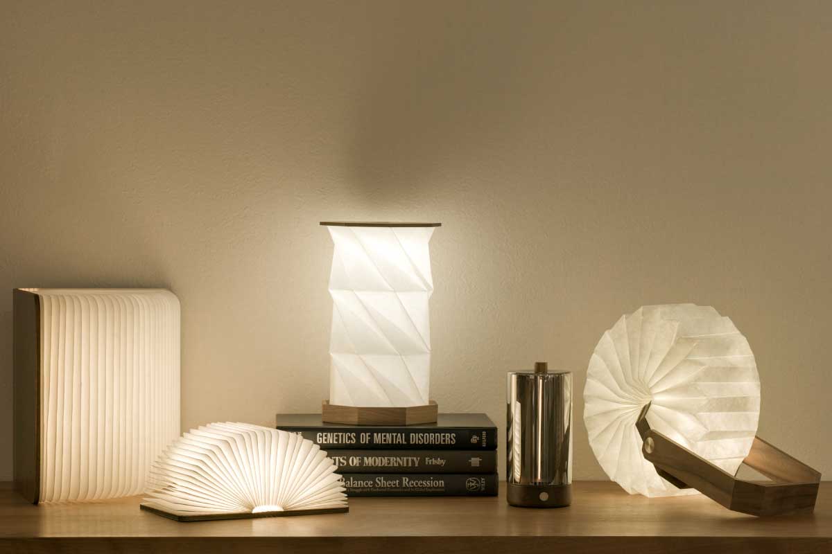 gingko design | Smart Book Light Mini (Natural Wood) Mini