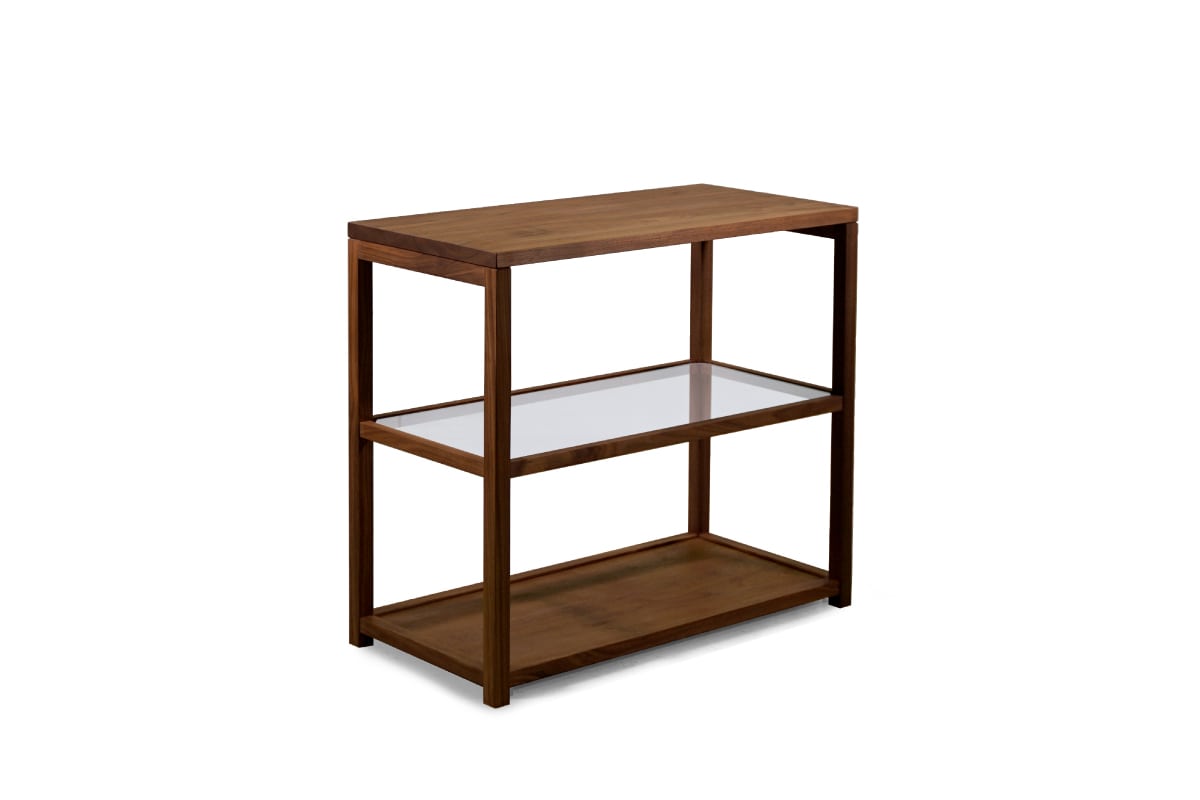KAKTAS SHELF シェルフ:2段 W80 ガラス棚仕様