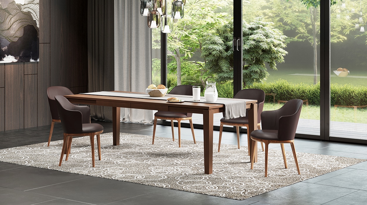 KRONE DINING TABLE W90cm × D90cm