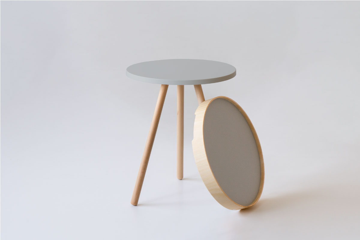 MOHEIM | BY TRAY TABLE gray