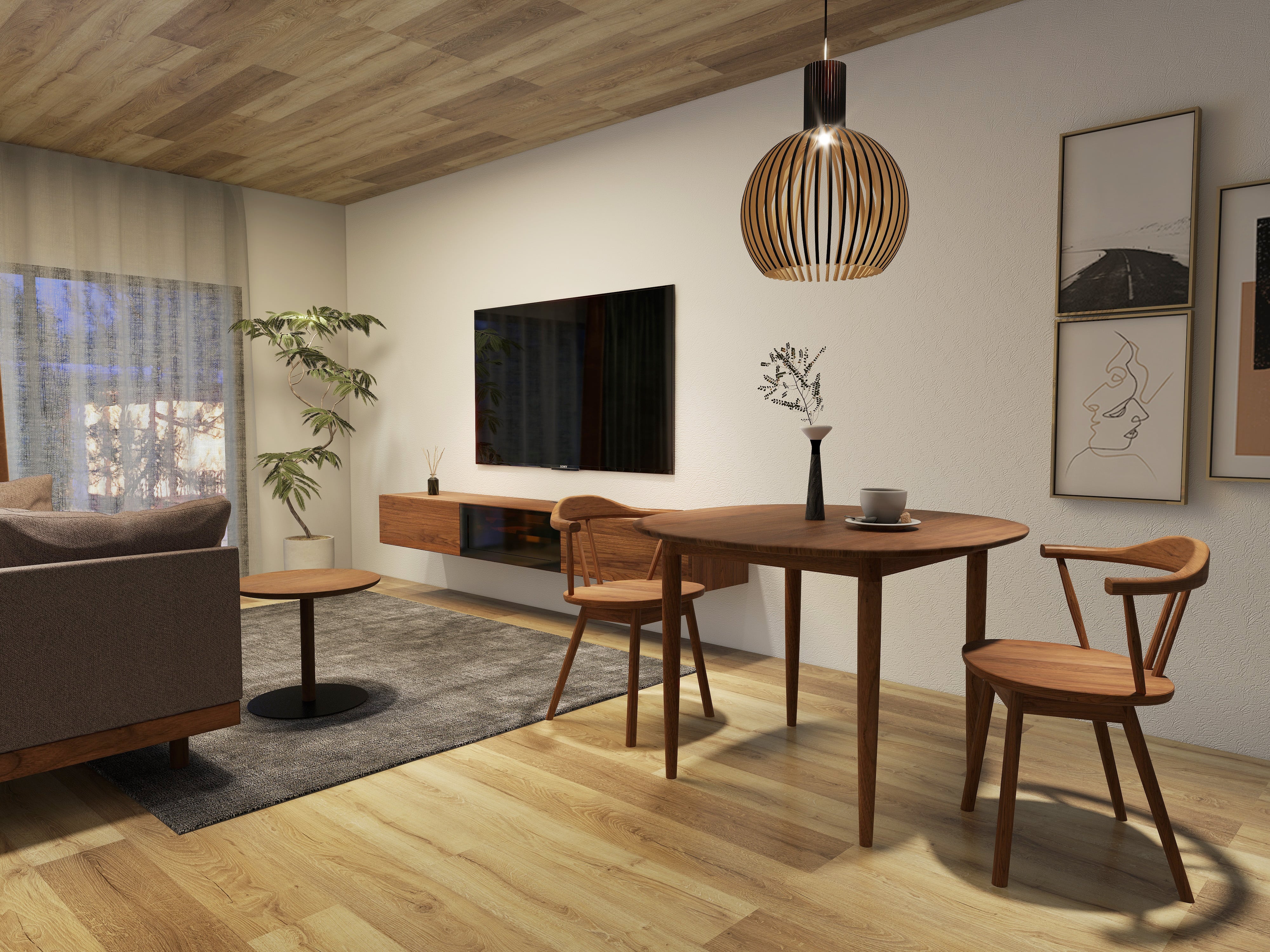 Blueprint N5/2 DINING TABLE (ROUND) W100 × D100 cm