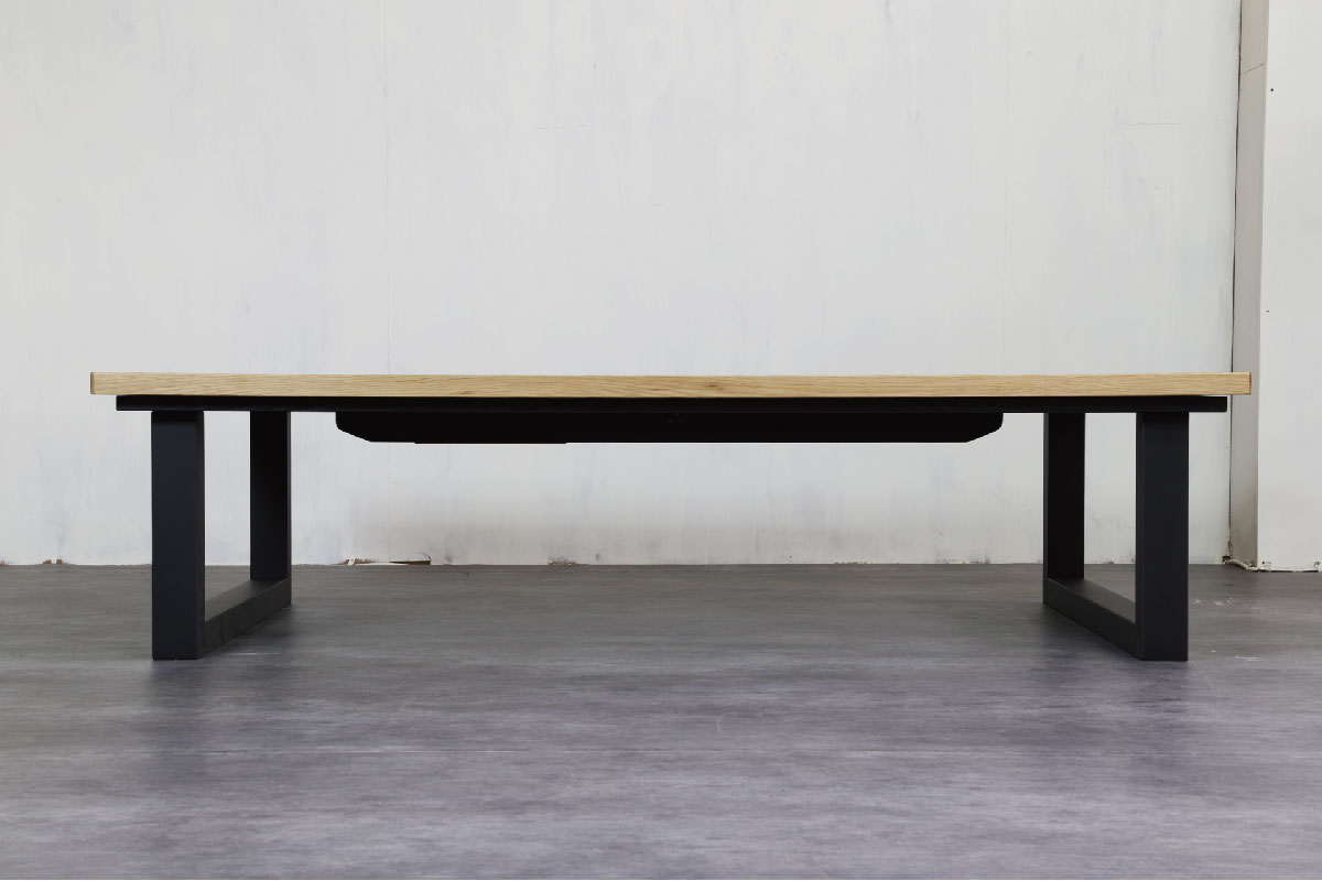 Nichibi Woodworks | SAI Oak kotatsu table Oak 150×85×38(cm)