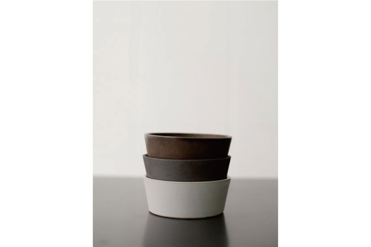 SyuRo | 炻器 bowl ブルー L