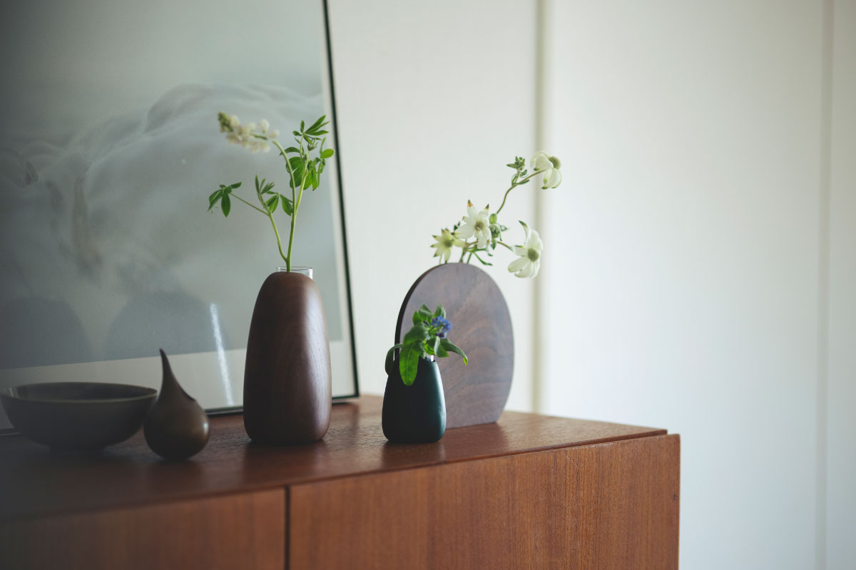 SASAKI | Mango vase グリーン レギュラー