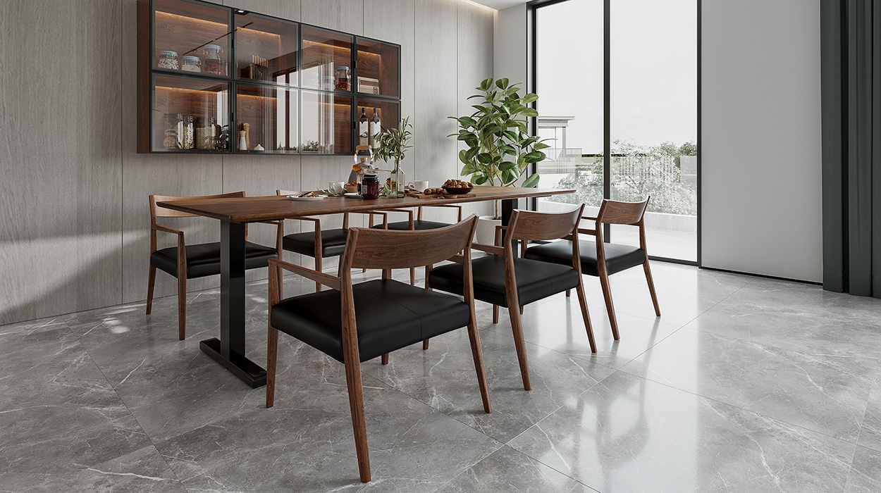 WILDWOOD LOW DINING TABLE W 100cm × D 90cm