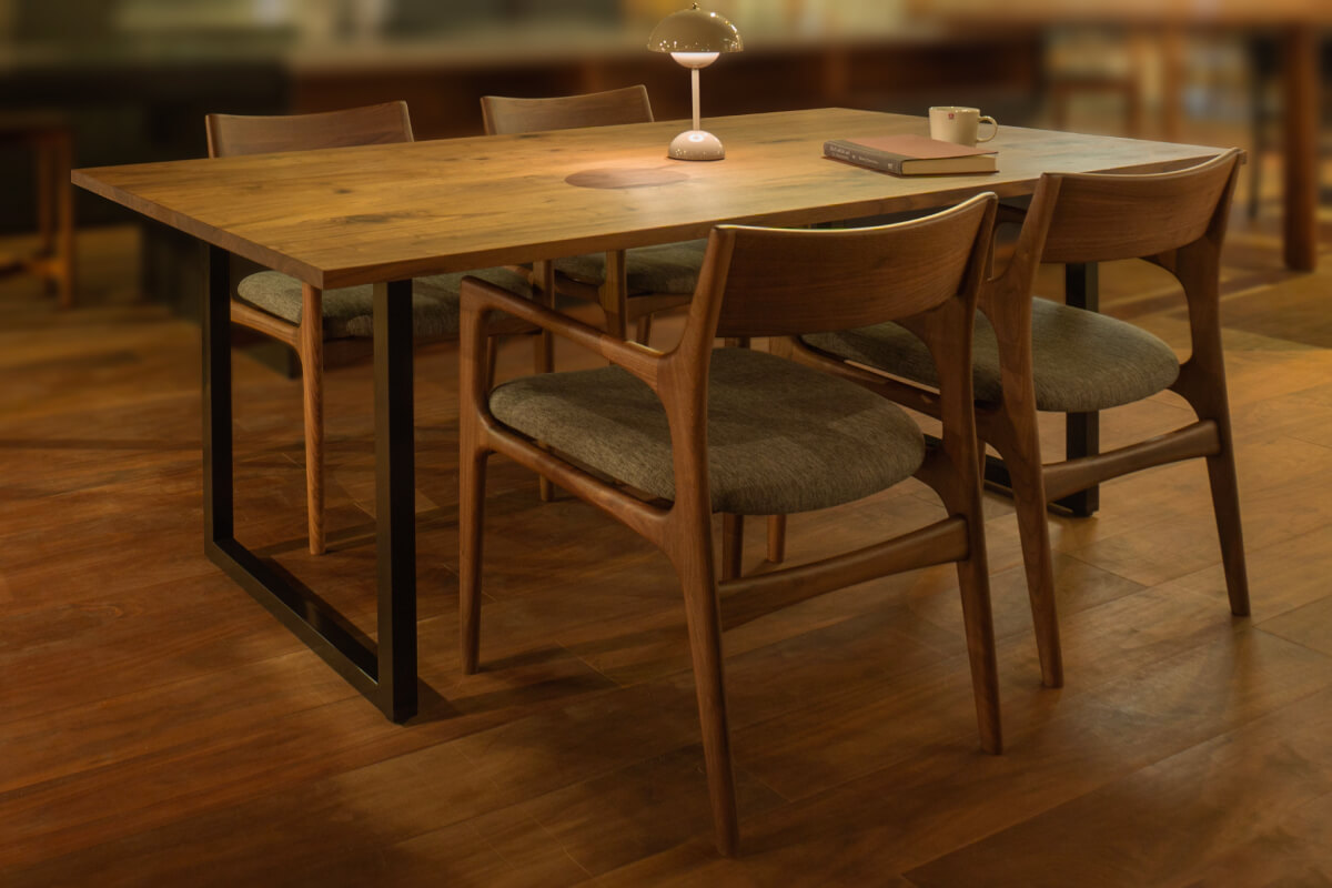 COMMON ROOTS | ALTERNA DINING TABLE W 120cm × D 85cm