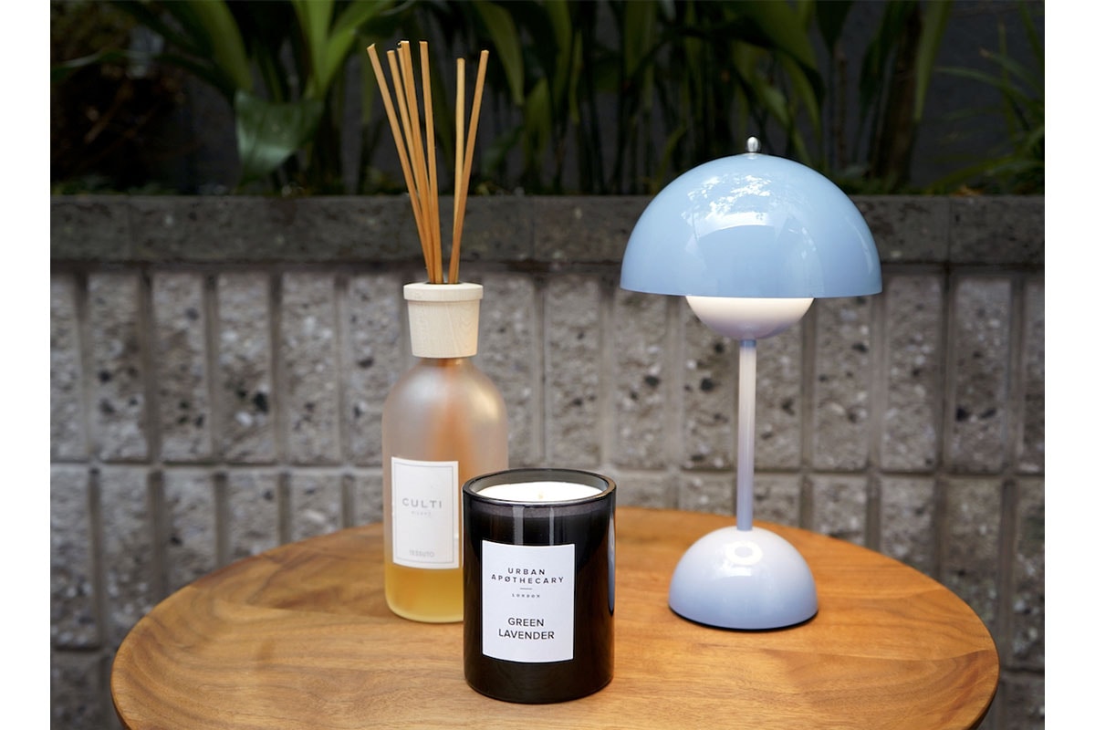 URBAN APOTHECARY | CANDLE LARGE GREEN LAVENDER
