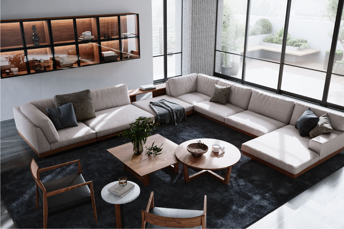 DANISH SOFA ワンアームカウチ90
