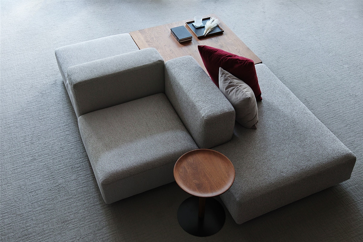 COMPOSIT SYSTEM SOFA アームレスソファ100