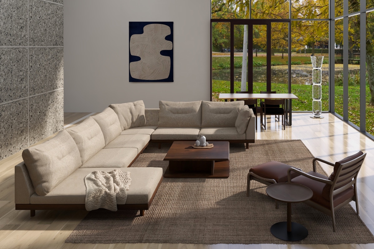 DANISH GRANDE SOFA 3シーター180