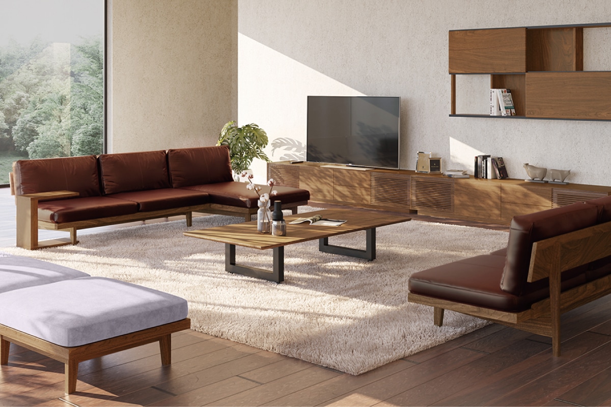 WILDWOOD LIVING TABLE W 120cm × D 100cm