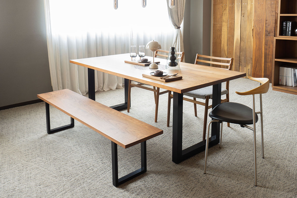 WILDWOOD DINING TABLE W 100cm × D 65cm