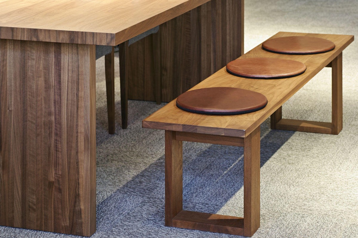 DANISH DINING TABLE W 220cm × D 95cm