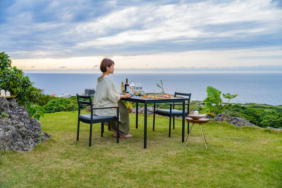 IKASAS | KAIS DINING TABLE 幅135×奥行80cm