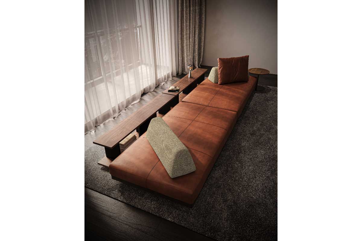 MOUNT CUSHION W90 × D30 × H30cm