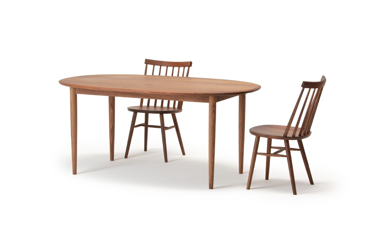 Blueprint N5/2 DINING TABLE (OVAL) W140 × D100 cm