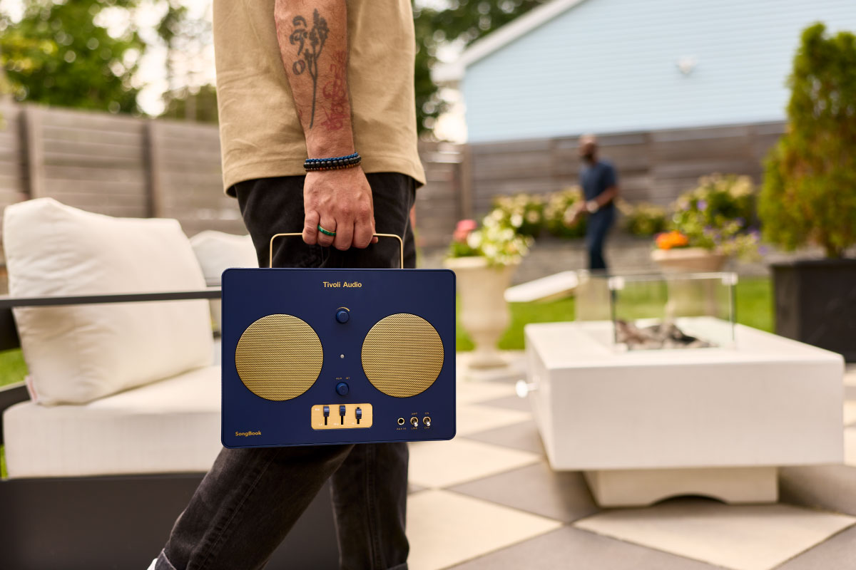Tivoli Audio | SongBook Blue/Gold