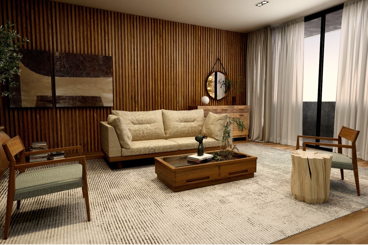 DANISH GRANDE SOFA ダブルアーム3シーター215