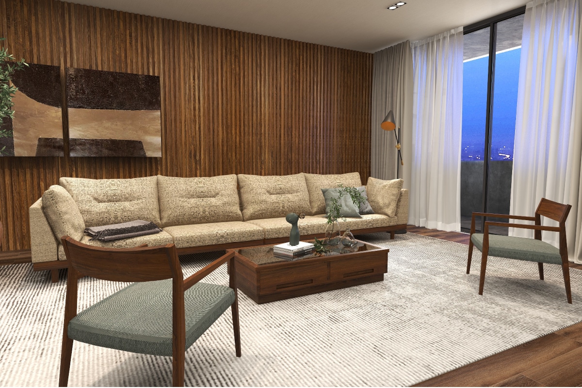 DANISH GRANDE SOFA シングルアーム2シーター179