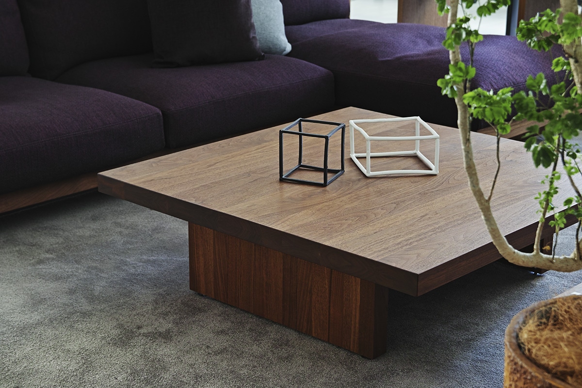 DANISH LOW LIVING TABLE W120cm x D45cm x H35cm