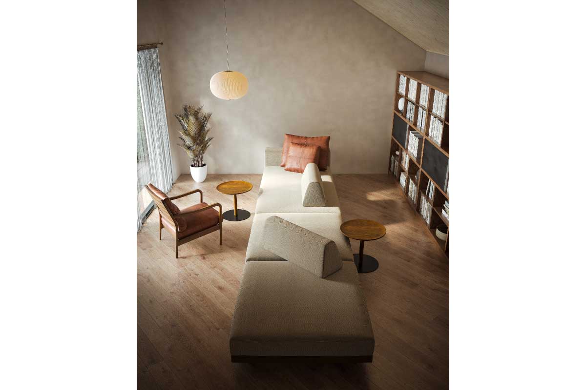 MOUNT CUSHION W90 × D30 × H30cm