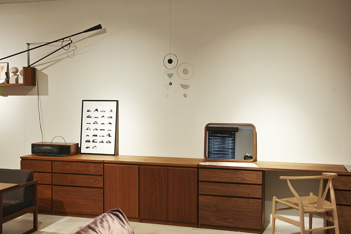 NOTE CABINET W70cm × H69.4cm(木扉)