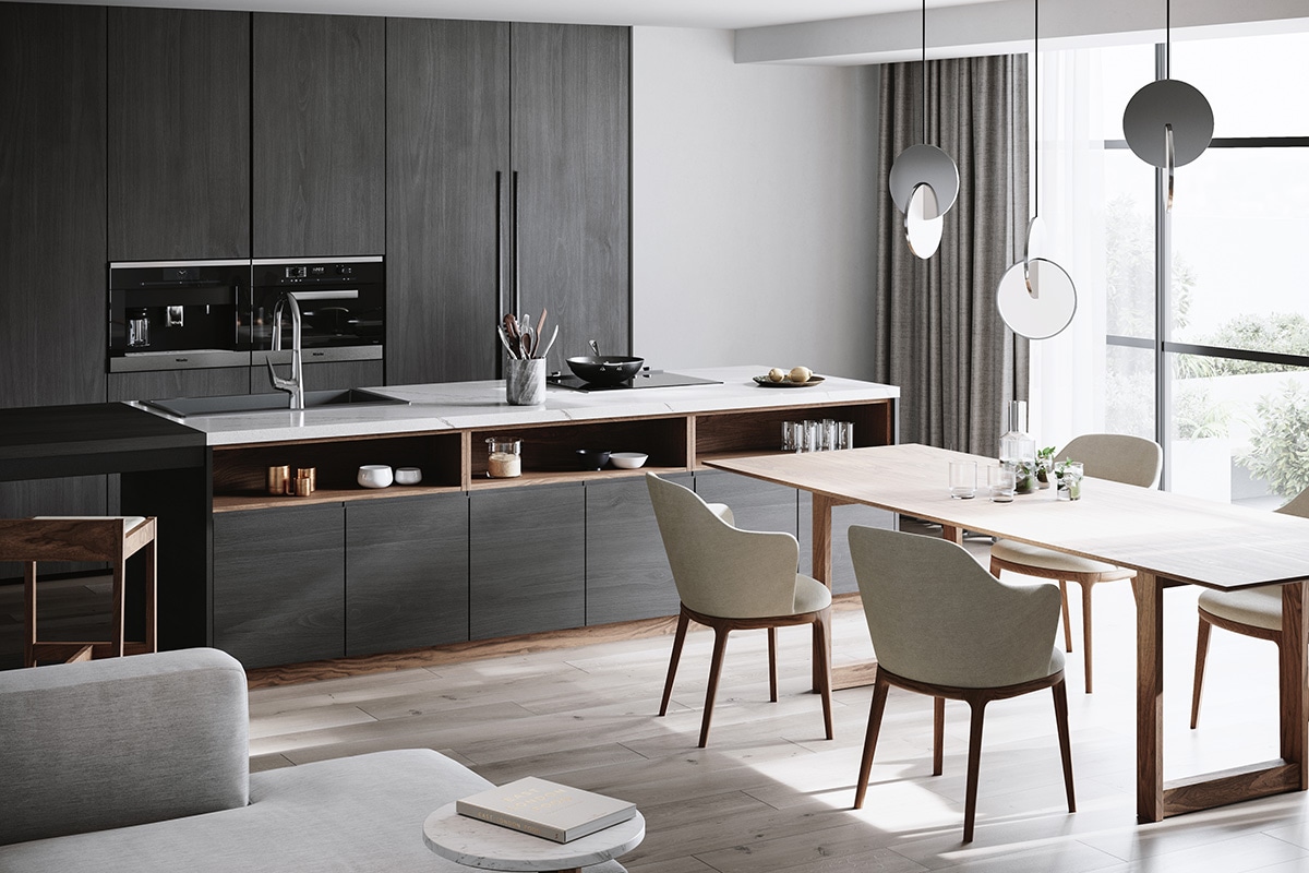 YU UT2 DINING TABLE W 160cm × D 90cm