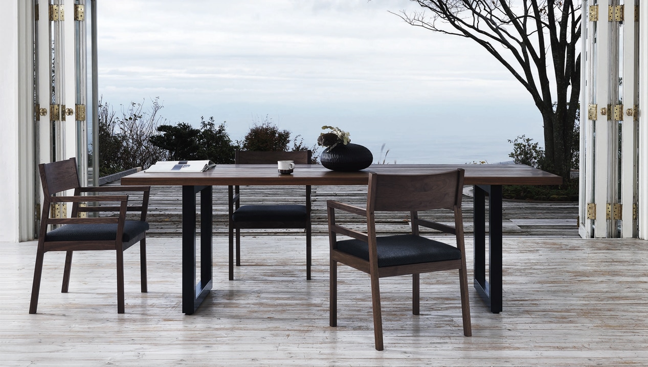 WILDWOOD THICK41 DINING TABLE W 160cm × D 90cm