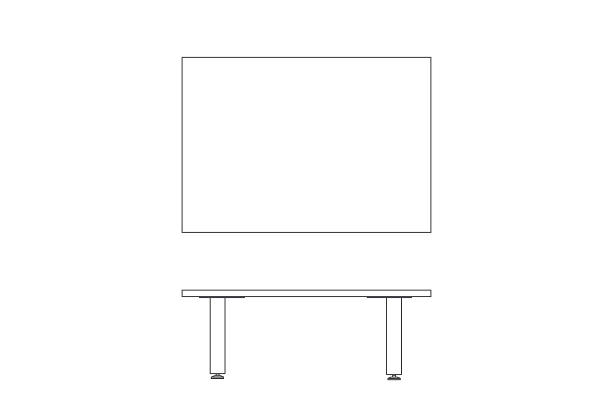 W 120cm × D 85cm