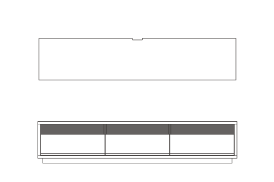 W200cm × D38cm