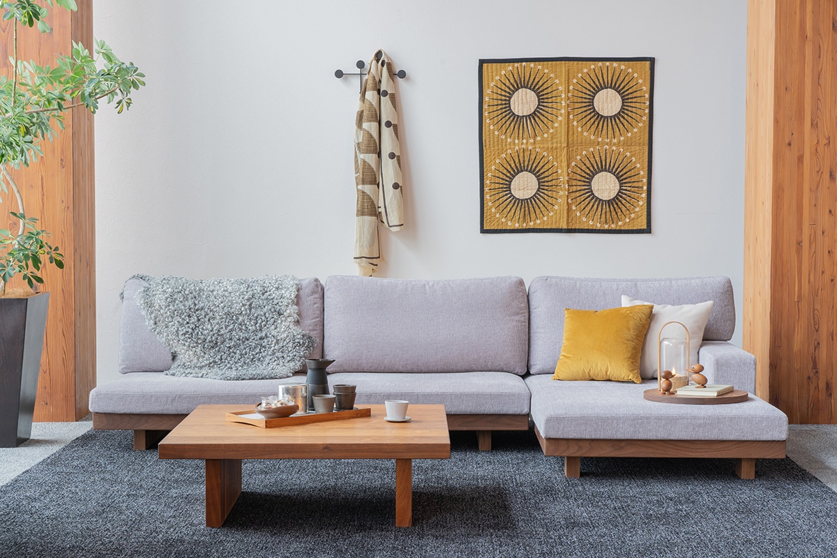 DANISH SOFA ワンアームカウチ90
