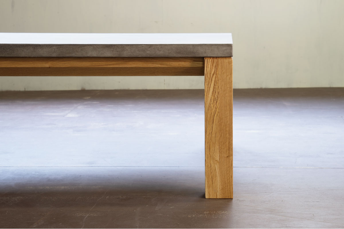 FolivorA | NOMBE kotatsu table(mortar) コナラ 100×90(cm)