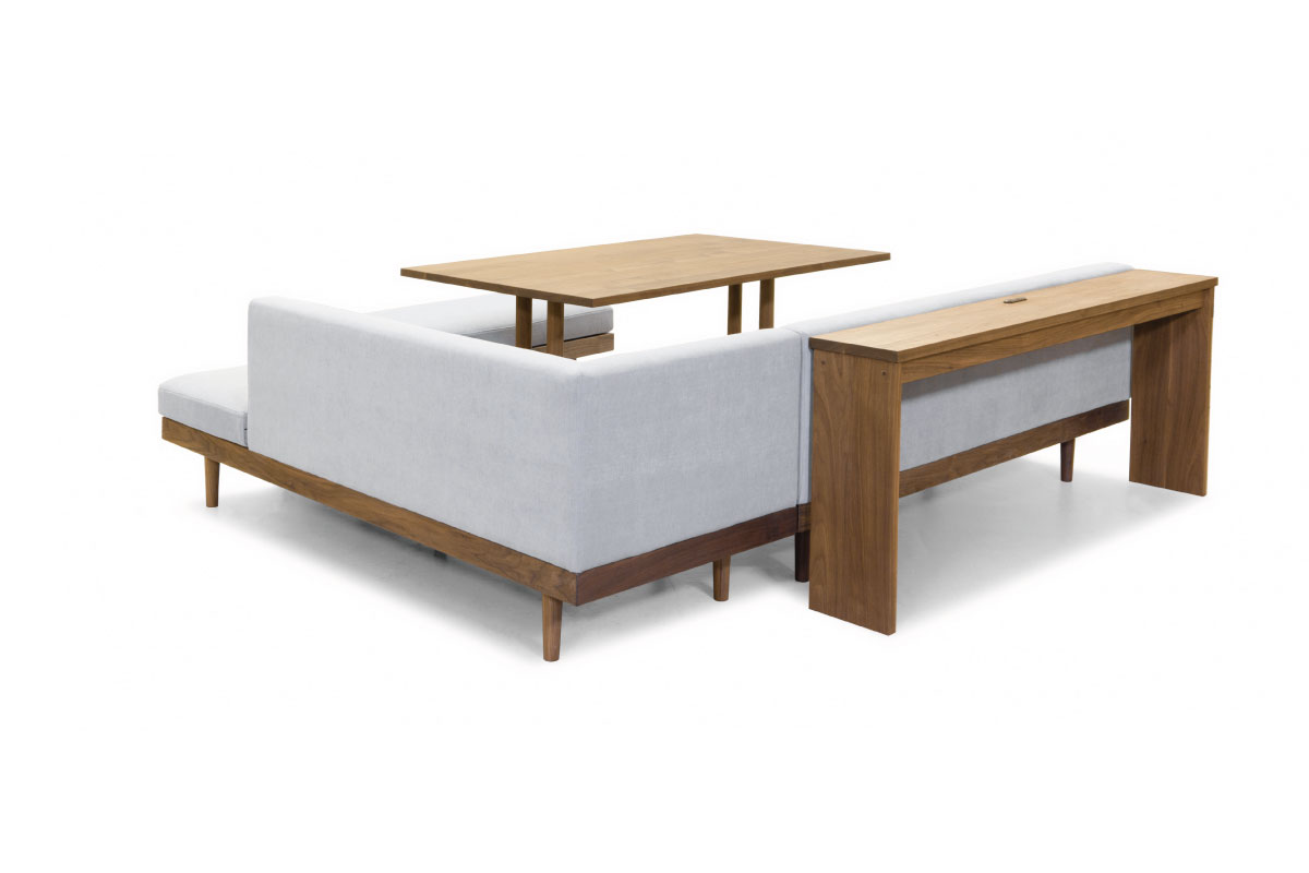 CHILL SOFA アームレス3シーター 180