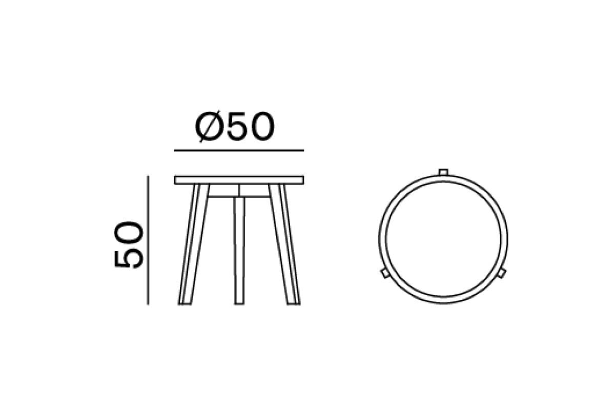 GERVASONI | INOUT742 H49cm