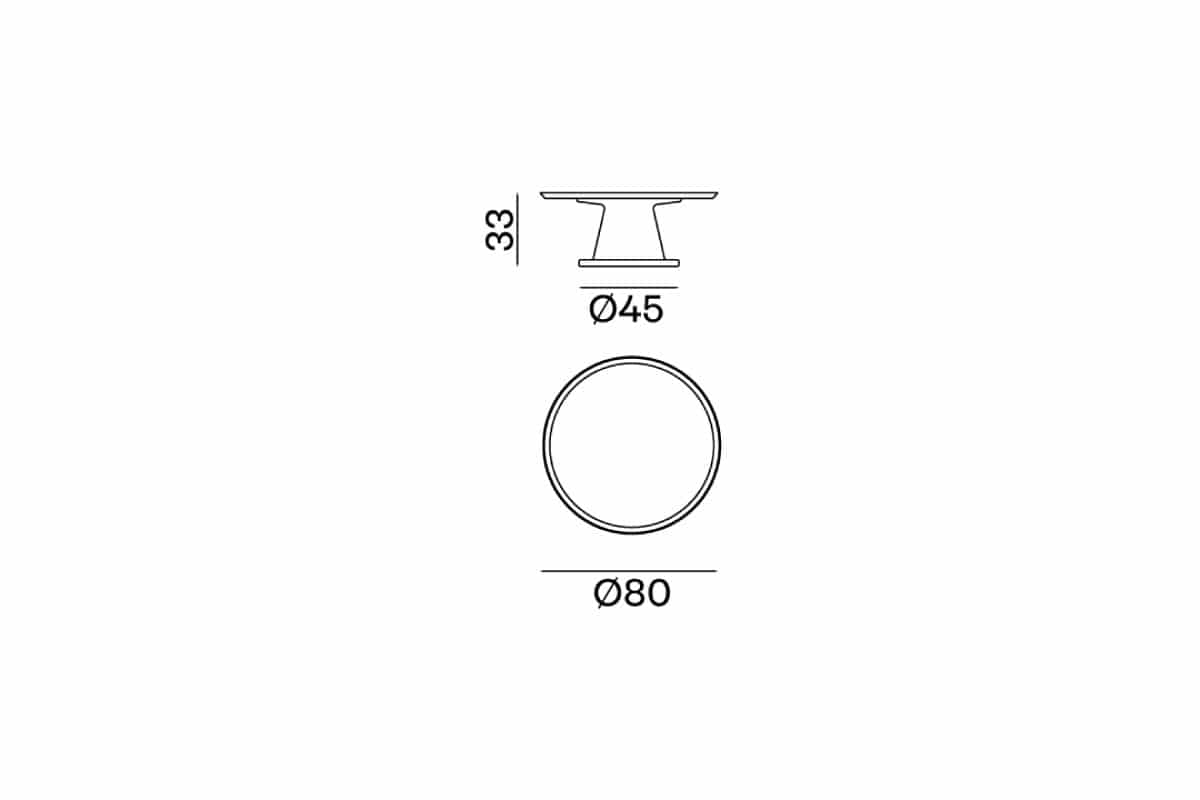 GERVASONI | NEXT 141 Φ80 H33cm