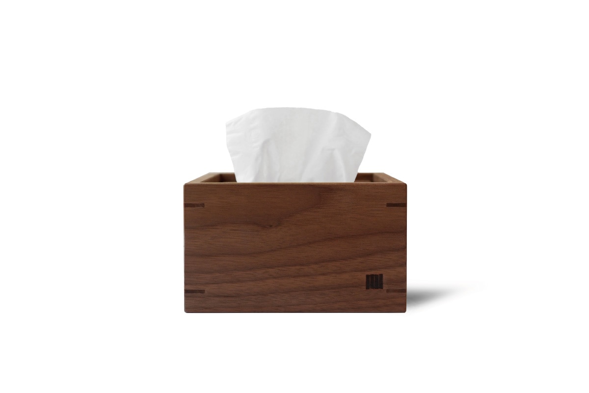 TISSUE BOX COVER HALF HALF/LOW
