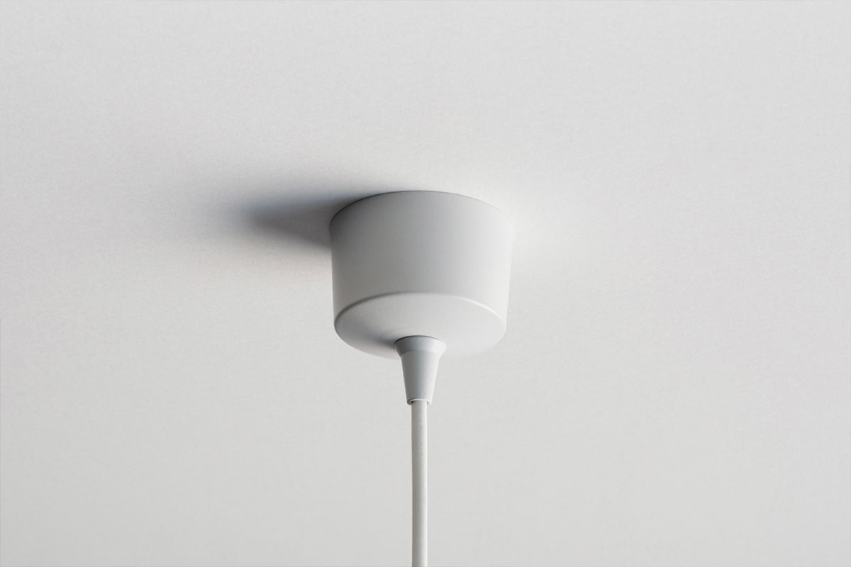well lit | MUNI PENDANT Matte White
