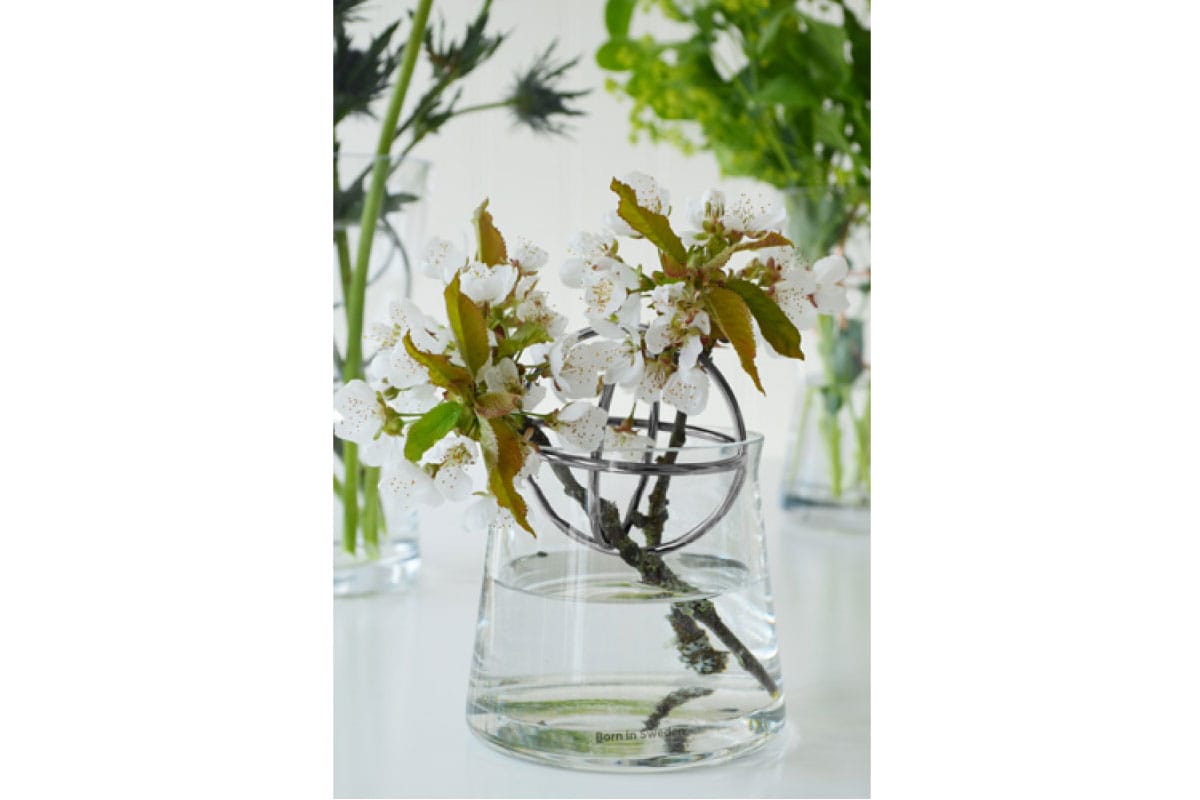 Born in Sweden | Sphere Vase スチール S