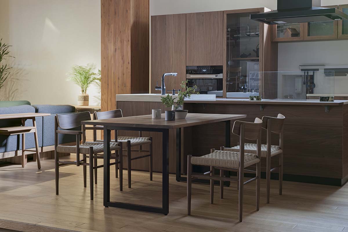 COMMON ROOTS | ALTERNA DINING TABLE W 120cm × D 85cm
