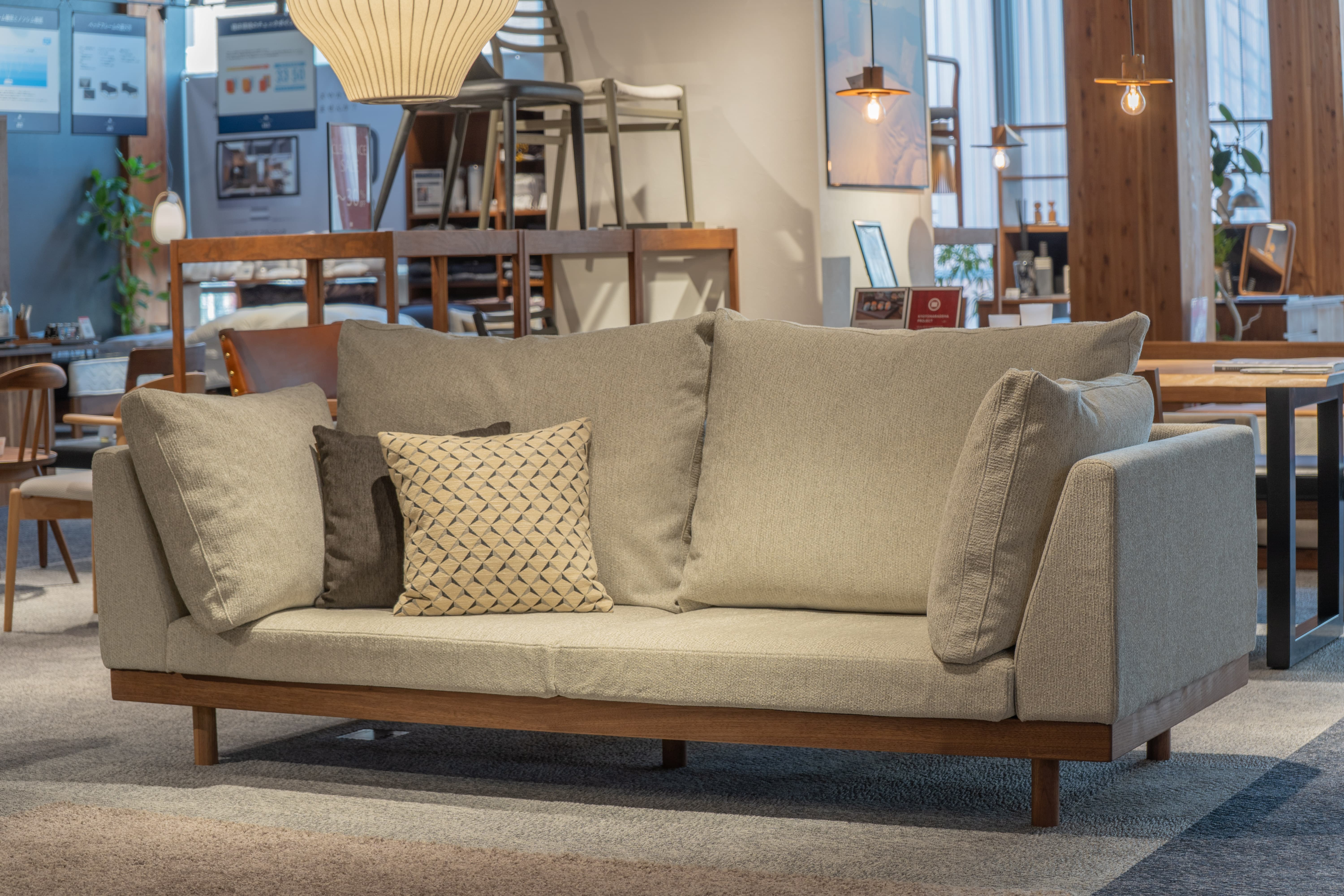 DANISH GRANDE SOFA ダブルアーム3シーター215