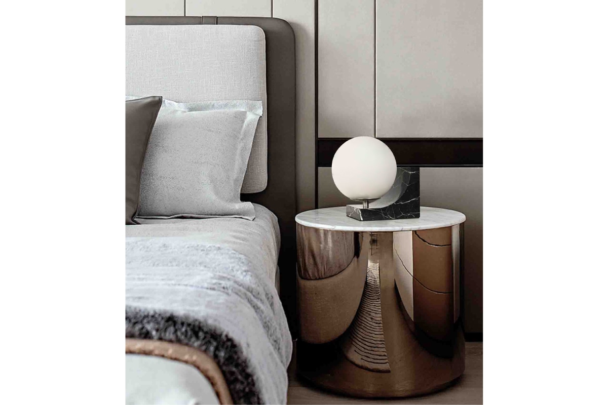 Asheville Decor | sunset sphere lamp - HT3265MA ネロルマキーナ