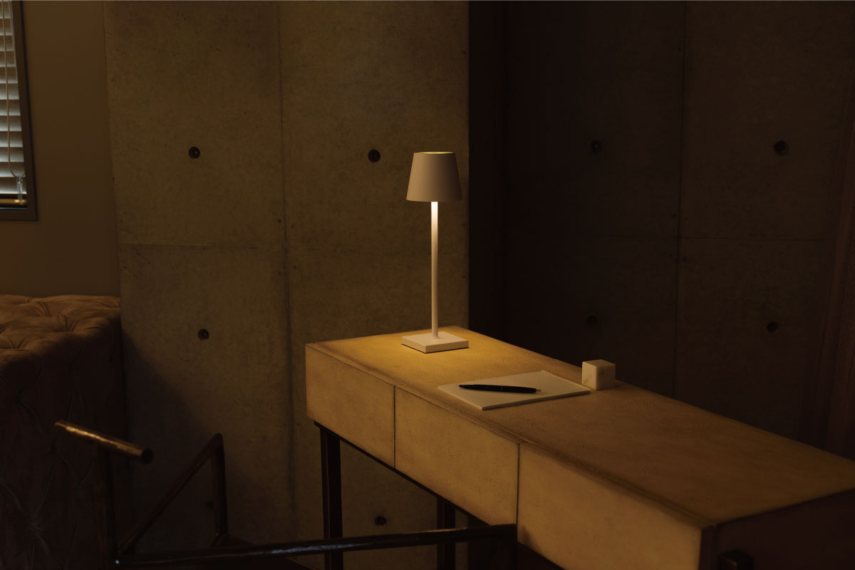 Asheville Decor | Cordless Lamp Pure White