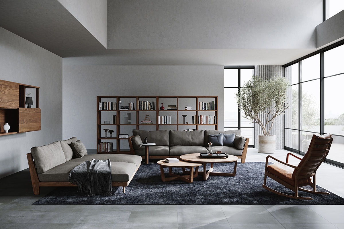 HEAVEN LIVING TABLE Φ120cm x H34cm