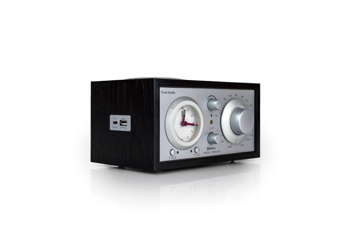 Tivoli Audio | Model Three BT w/ USBC Black/Silver