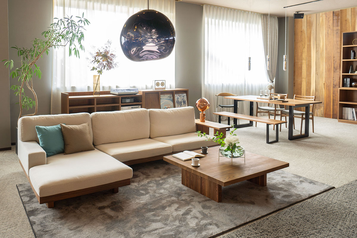 DANISH SOFA ワンアームカウチ90