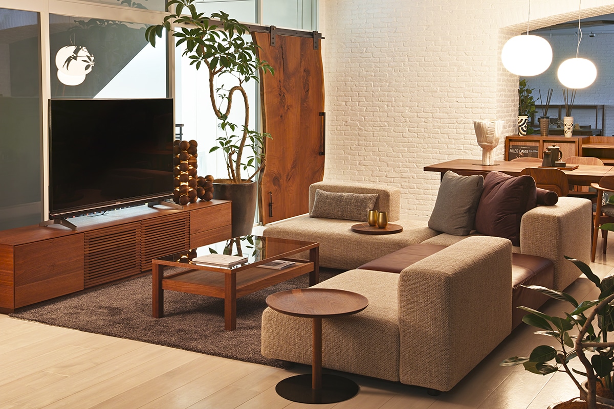 COMPOSIT SYSTEM SOFA アームレスソファ100