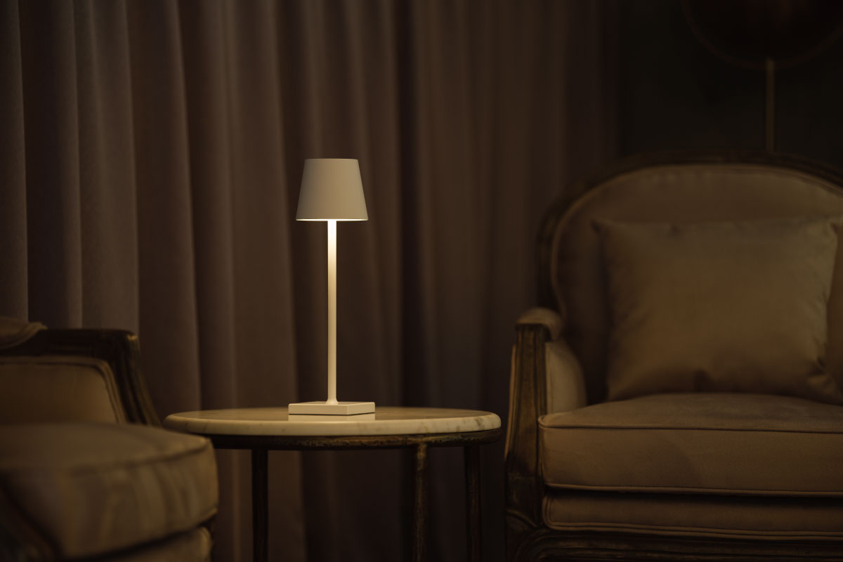 Asheville Decor | Cordless Lamp Pure White